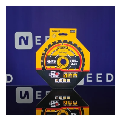 DEWALT DT10624-QZ Wood Cutting Saw Blade  |  165 × 20 mm