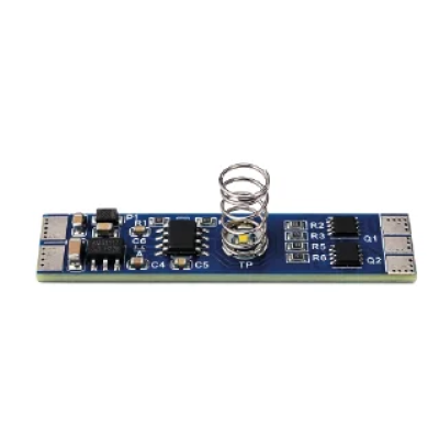 LED Strip Controller for LED Profiles with Touch Sensor, CCT, 96 W (12 V), 192 W (24 V), 48 × 10 × 1.6 mm, 4 A