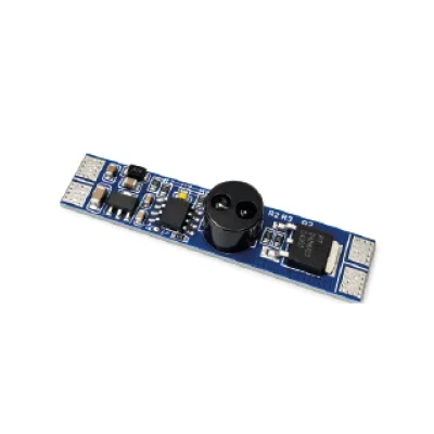 LED lentes kontrolieris ar rokas kustības sensoru LED profiliem, 96 W (12 V)  /  192 W (24 V), 48x10x1.6mm, 8 А