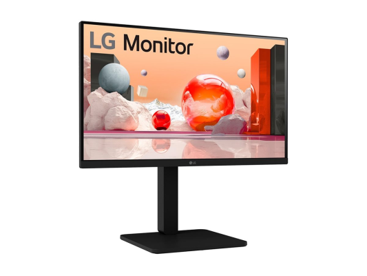 LG  |  24BA450-B  |  24 "  |  IPS  |  FHD  |  16:9  |  100 Hz  |  5 ms  |  1920 x 1080 pixels  |  250 cd / m²  |  HDMI ports quantity 1