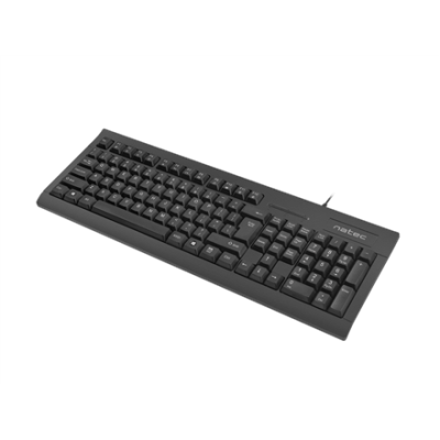 Natec  |  Moray  |  Keyboard with Smart ID card reader  |  Wired  |  US  |  Black