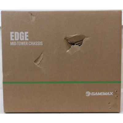 SALE OUT.  |  Gamemax Case  |  EDGE  |  M-ATX  |  DAMAGED PACKAGING