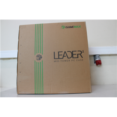 SALE OUT. Gamemax  |  Case  |  LEADER 2 BK  |  E-ATX  |  SALE OUT. Gamemax DAMAGED PACKAGING