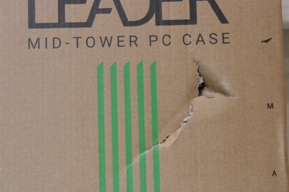 SALE OUT. Gamemax  |  Case  |  LEADER 2 BK  |  E-ATX  |  SALE OUT. Gamemax DAMAGED PACKAGING