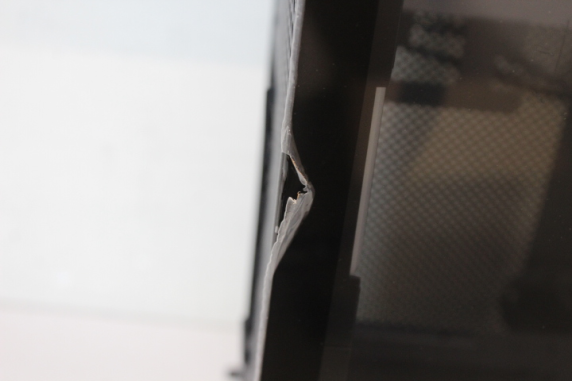 SALE OUT. Gamemax  |  Case  |  INFINITY PRO BK  |  ATX  |  Gamemax Case  |  INFINITY PRO BK  |  ATX  |  DAMAGED PACKAGING AND GLASS. DETACHED AND WARPED GLASS TOP FIXTURE