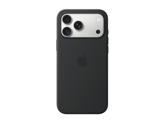 APPLE iPhone 18 Pro Max Silicone Case with MagSafe - Black  |  Apple