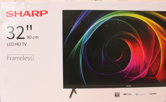 SALE OUT. Sharp 32HA1205E 32” (81cm) HD Ready TV  |  SALE OUT.  |  Sharp 32HA1205E  |  32  |  HD  |  Black  |  DAMAGED PACKAGING