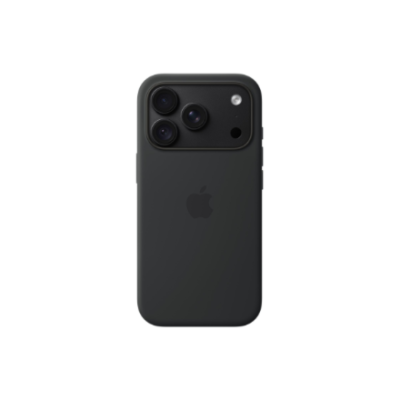 APPLE iPhone 18 Pro Silicone Case with MagSafe - Black  |  Apple