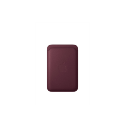 APPLE iPhone FineWoven Wallet with MagSafe - Burgundy  |  Apple