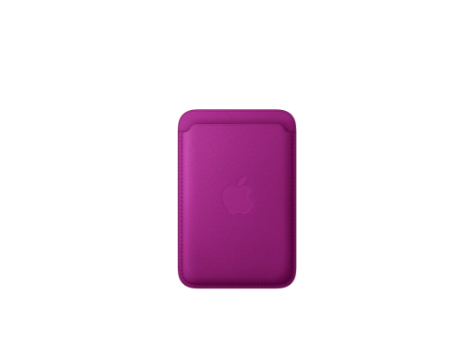 APPLE iPhone FineWoven Wallet with MagSafe - Magenta  |  Apple