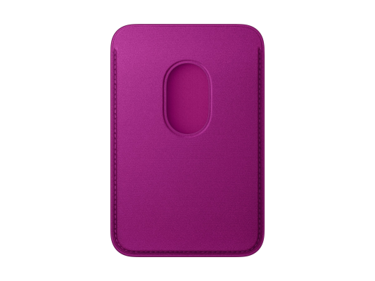 APPLE iPhone FineWoven Wallet with MagSafe - Magenta  |  Apple