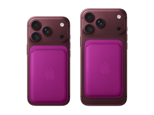 APPLE iPhone FineWoven Wallet with MagSafe - Magenta  |  Apple