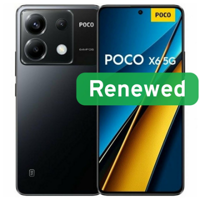 Poco Renewed Grade A  |  X6 5G  |  Black  |  6.5 "  |  256 GB  |  5G  |  O