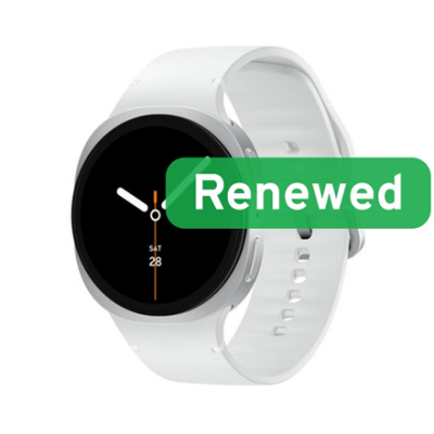 Samsung Renewed  |  Grade A++  |  Galaxy Watch 8 44mm  |  Silver  |  N  |  O