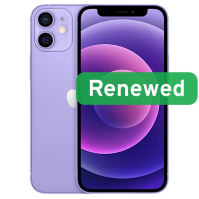 Apple Renewed  |  Grade C  |  iPhone 12  |  64 GB  |  Purple  |  5G  |  O