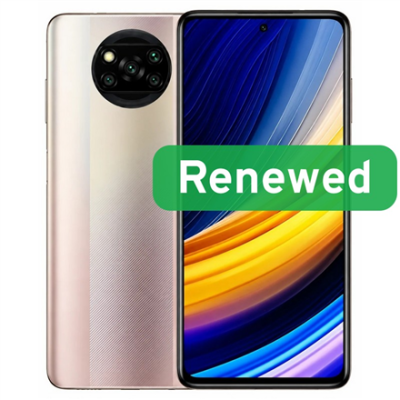Poco Renewed  |  Grade A  |  X3 Pro  |  128 GB  |  Metal Bronze  |  LTE  |  O