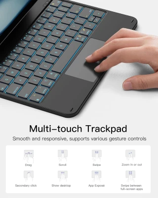 Inateck KB09119 NeoMagic Keyboard Case iPad Air / Pro 11", Black
