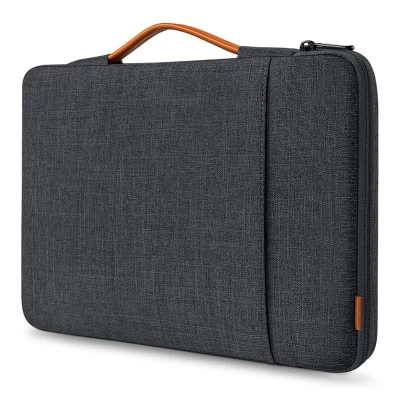 Inateck LB02006-13S Laptop Sleeve Briefcase 13", Black Gray