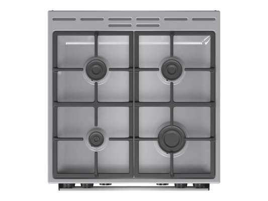 Gorenje GK6C4XF  |  Cooker  |  Hob type Gas  |  Oven type Electric  |  Stainless steel  |  Width 60 cm  |  Depth 60 cm  |  Grilling  |  Energy efficiency class A  |  71 L