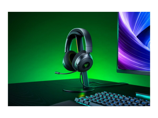 Razer Kraken V4 X Sensa HD Haptics Edition Wired Gaming Headset, Black