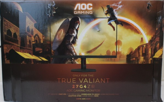 SALE OUT. AOC Gaming 27G4ZR 27" 1920x1080 / 1ms / 300cd / m², HDMI, DisplayPort, Headphone Out  |  SALE OUT.  |  AOC  |  27G4ZR  |  27 "  |  Fast IPS  |  FHD  |  16:9  |  240 Hz  |  1 ms  |  1920 x 1080 pixels  |  350 cd / m²  |  HDMI ports quantity 2  | 