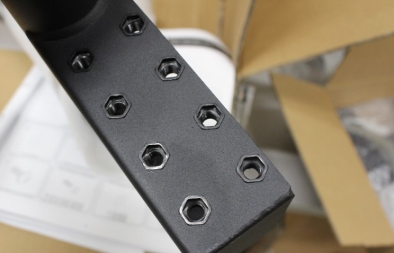 SALE OUT. Next Level F-GT Pro Direct Monitor Mount  |  Next Level Racing F-GT Pro Direct Monitor Mount  |  27-57 "  |  Maximum weight (capacity) 50 kg  |  SCRATCHED, DAMAGED PAINT AND MANUAL, MOUNTING MARKS, MISSING SCREWS AND WASHERS (M5 16MM)  |  Black
