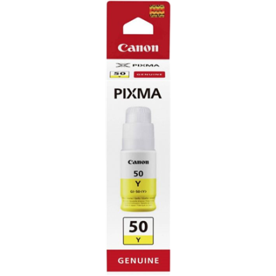 Canon GI-50  |  Ink Bottle  |  Yellow