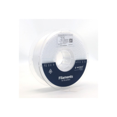 Flashforge High Speed ABS filament, 1.75 mm, 1 kg  |  3DP-ABS1.75HY-01-W  |  ABS filament  |  White