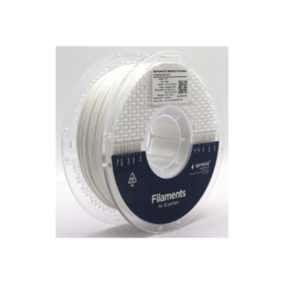 Flashforge High Speed PLA filament, 1.75 mm, 1 kg  |  3DP-PLA1.75HY-01-W  |  PLA filament  |  White