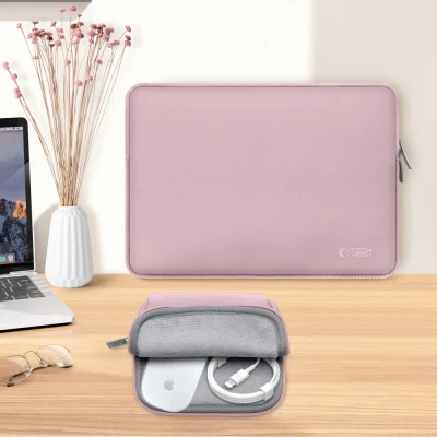 Tech-Protect Neoslim 15-16" Laptop Bag - Dusty rose