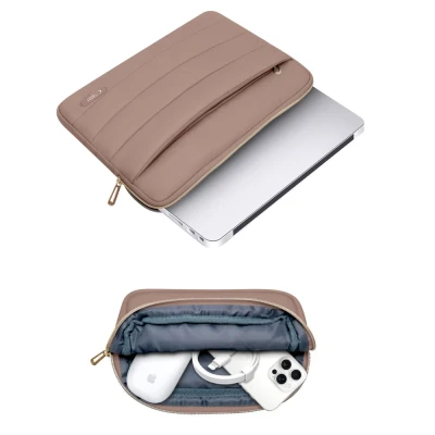 Tech-Protect Puffy 15-16" Laptop Bag - Walnut