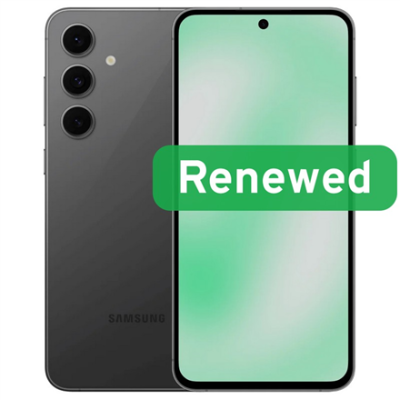 Samsung Renewed Grade A  |  Galaxy S24 FE  |  Graphite  |  6.7 "  |  128 GB  |  5G  |  O
