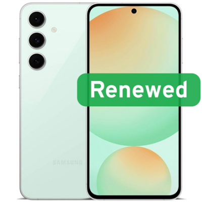 Samsung Renewed Grade A  |  Galaxy S24 FE  |  Mint  |  6.7 "  |  256 GB  |  5G  |  O