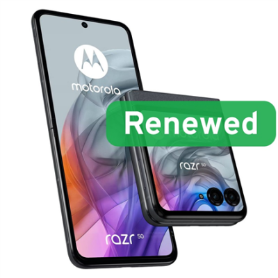 Motorola Renewed  |  Grade C  |  Razr 50  |  256 GB  |  Koala Grey  |  5G  |  O