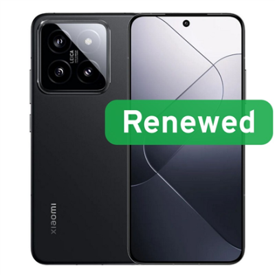 Xiaomi Renewed  |  Grade A  |  14  |  512 GB  |  Black  |  5G  |  O