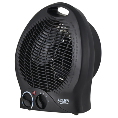 Adler Heater  |  AD 7761  |  Fan Heater  |  2000 W  |  Number of power levels 2  |  Black