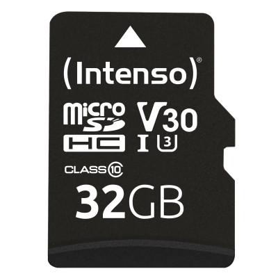 MEMORY MICRO SDHC 32GB C10 / W / ADAPTER 3433480 INTENSO