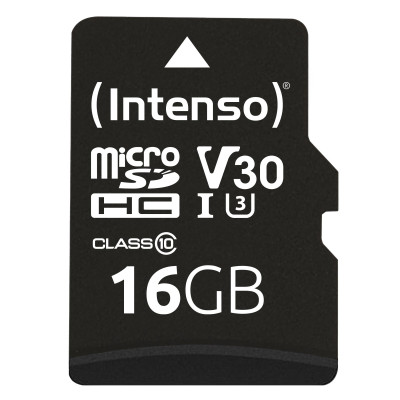 MEMORY MICRO SDHC 16GB C10 / W / ADAPTER 3433470 INTENSO