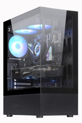 Case | GOLDEN TIGER | Supported motherboard form factors ATX / micro ATX | Black | Midi Tower | Raider DK-6 | RAIDERDK6