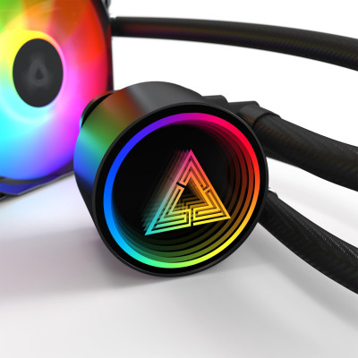 CPU COOLER MULTI SOCKET / LIGHTFLOW ARGB 360 (B) MONTECH