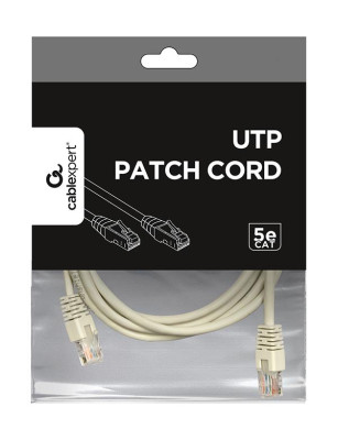 PATCH CABLE CAT5E UTP 3M / PP12-3M GEMBIRD