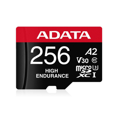 MEMORY MICRO SDXC 256GB W / AD. / AUSDX256GUI3V30SHA2-RA1 ADATA