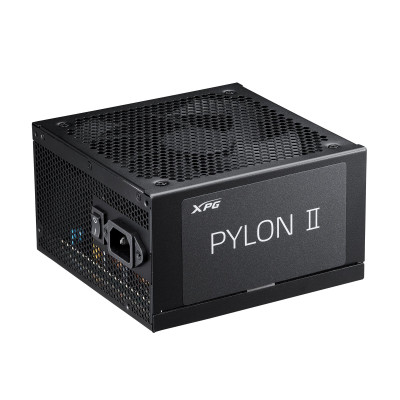 Power Supply | ADATA | XPG PYLON II | ATX 3.1 | 650 Watts | Efficiency 80 PLUS BRONZE | MTBF 100000 hours | PYLON650IIB-BKCEU