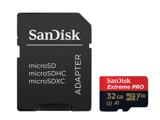 MEMORY MICRO SDHC 32GB UHS-I / W / A SDSQXCG-032G-GN6MA SANDISK