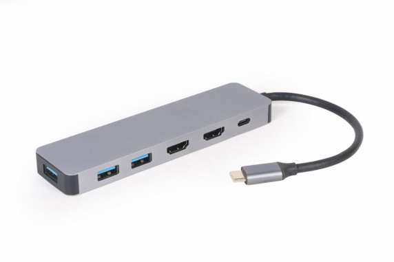 I / O ADAPTER USB-C TO HDMI / USB3 / 3IN1 A-CM-COMBO3-03 GEMBIRD
