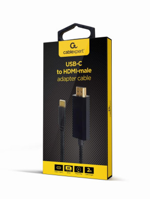 CABLE USB-C TO HDMI 2M / A-CM-HDMIM-01 GEMBIRD