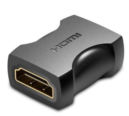 I / O COUPLER HDMI FEM TO FEM / BLACK AIRB0 VENTION