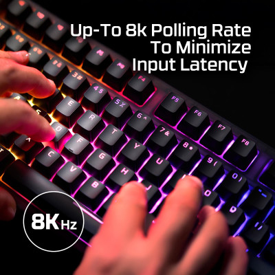 KEYBOARD ORIGINS 2 1800 RGB / BLACK B4QS4AA#ABA HYPERX