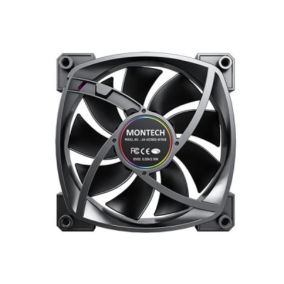 CASE FAN 120MM / AX120 PWM BLACK MONTECH