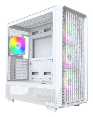 Case | MONTECH | X5 | MidiTower | Case product features Transparent panel | Not included | Colour White | X5(W)